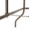 Flash Furniture Tory 31.5in. x 55in. Bronze Rectangular Tempered Glass Metal Table w/Umbrella Hole TLH-089-BZ-GG - alternate 4